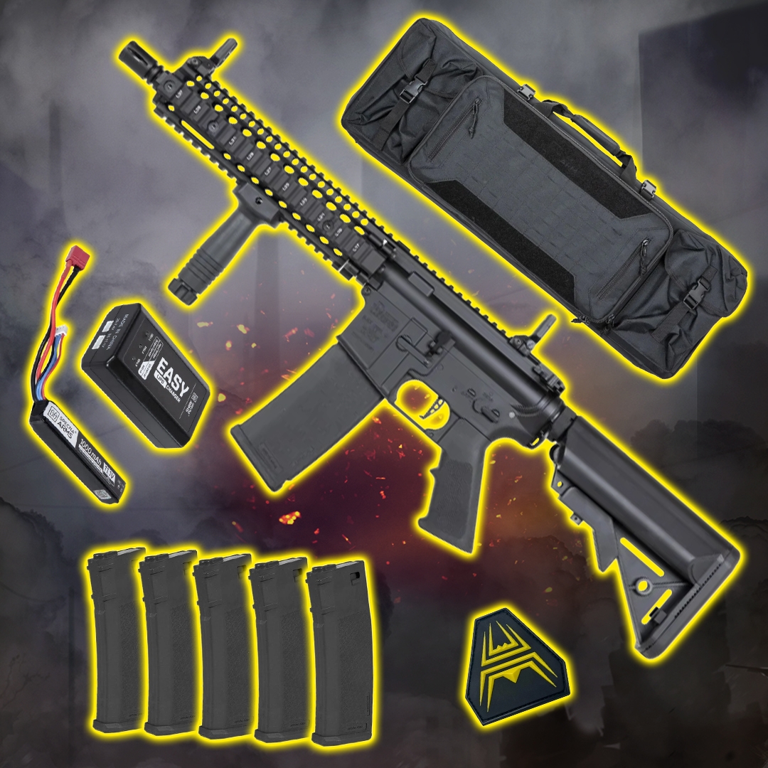 86852 ANAREUS PROFI PRIME(TM) PACK Daniel Defence(R) MK18 10.5" (SA-P19 BLDC(TM)) – Black - obrazek 1