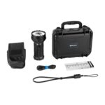OLIGHT MARAUDER 3 Rechargeable Flashlight, 25 000 lm (w/o AC adapter) – Black - obrazek 7