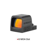 OLIGHT Osight SE 6 MOA Enclosed Red Dot Sight, RMSc Footprint – Black