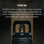 OLIGHT Osight SE 6 MOA Enclosed Red Dot Sight, RMSc Footprint – Black - obrazek 4