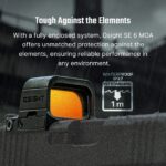 OLIGHT Osight SE 6 MOA Enclosed Red Dot Sight, RMSc Footprint – Black - obrazek 5