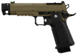 ARCTURUS Vanguard GBB Pistol 4.3'' Comp BLK/TAN - - obrazek 9