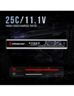 E-Shooter AEG replica wireless Li-Po battery 1000mAh 11.1V 25C - T-Plug - obrazek 12
