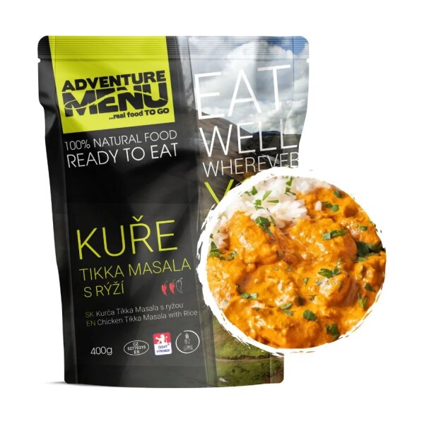 AM MRE Chicken Tikka Masala with Rice (400 g)