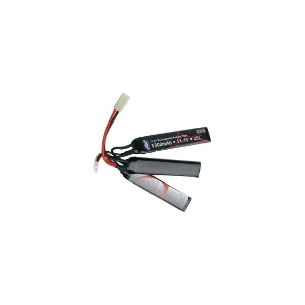 ASG 11,1V LI-PO Battery 1300 mAh (3 stick)