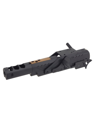 5ku-slide-and-frame-cnc-kit-infinity-imm-for-hi-capa-51-tokyo-marui-black-bronze 5KU Slide and frame CNC kit Infinity IMM for Hi-Capa 5.1 Tokyo Marui - Black / Bronze - obrazek 1