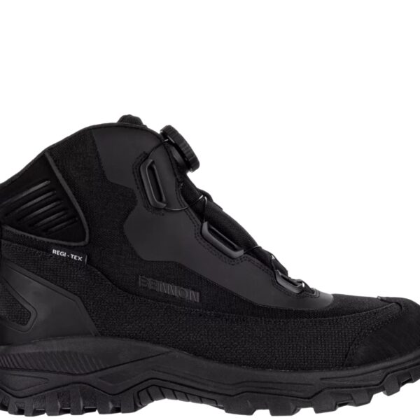 Bennon ANTICUT O7S Mid-Cut Work Boots – Black