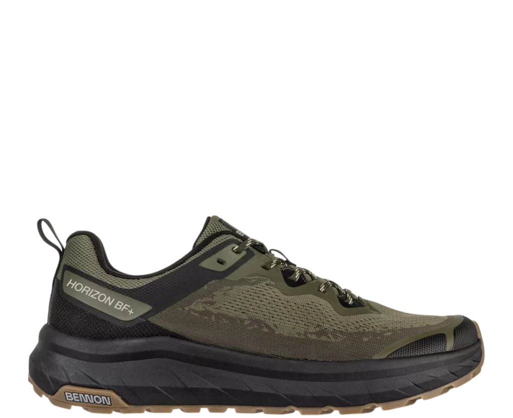 87708 Bennon HORIZON BF plus O1 NM Low-Cut Barefoot Shoes – Green - obrazek 1
