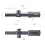 VO GRIZZLY 1–4×24 SFP LPVO Rifle Scope - obrazek 8