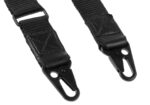 Invader Gear 2-Point Sniper Sling with Carabiners – Black - obrazek 3