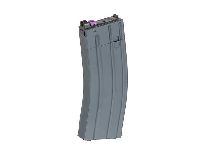 88181 CYMA MWS / CGS STANAG M4 Gas Magazine, 30 BBs – Grey - obrazek 1
