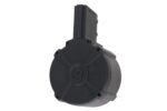 SA M4 / AR15 Electric Drum Magazine, 1500 BBs – Black - obrazek 2