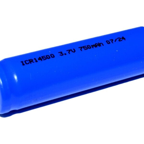 TINKO Rechargeable Li-Ion Battery 14500 (3,7V), 750 mAh – Blue