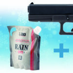 Raven EU7 Black GBB Replica Christmas Pack + BBs + Gas -