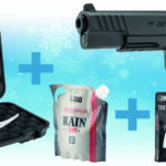 STI DUTY ONE Christmas Pack + BBs + CO2 refills + carrying case + goggles - Raven Hi-capa hex-comb Christmas pack + pellets + target + gas + case