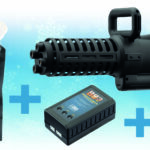 Christmas pack: ECHO1 Minigun replica + 0.25g BBs + Lipo battery + charger -
