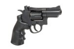 WELL G296A CO2 Full Metal 2.5-inch Airsoft Revolver, Black -