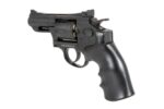 WELL G296A CO2 Full Metal 2.5-inch Airsoft Revolver, Black - - obrazek 4