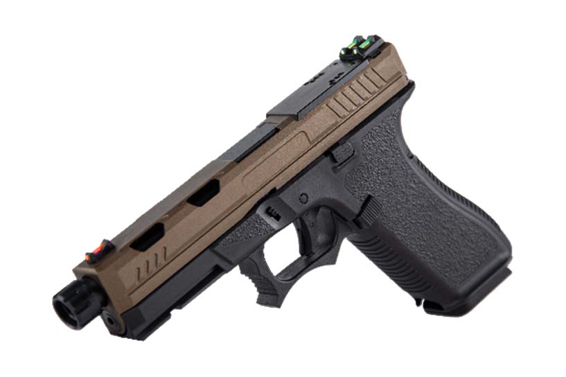 PG1145 Golden Eagle Custom GBB Pistol AT3704 - FDE - FDE - obrazek 1