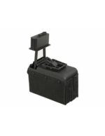 Battleaxe 2000bbs electric ammobox magazine for M249 AEG - Black - obrazek 2