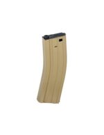 Battleaxe 200rds extended metal Magazine for M4 AEG - tan