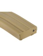 Battleaxe 200rds extended metal Magazine for M4 AEG - tan - obrazek 5