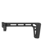 Battleaxe Folding aluminium stock with picatinny adapter - Black