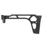 Battleaxe Folding polymer stock with picatinny adapter - Black