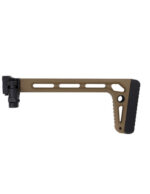 Battleaxe Folding polymer stock with picatinny adapter - Tan