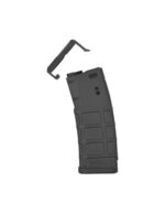 Battleaxe Hi-Cap 350bbs PMAG type magazine with Dust cover for M4 AEG - Black - obrazek 2
