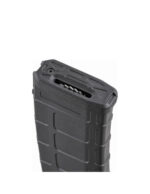 Battleaxe Hi-Cap 350bbs PMAG type magazine with Dust cover for M4 AEG - Black - obrazek 3
