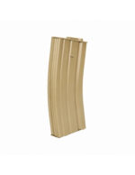 Battleaxe Mid-cap 140bbs STANAG type polymer magazine for M4 AEG - Tan - obrazek 2
