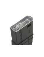 Battleaxe Mid-cap 200bbs Waffle type magazine for M4 AEG - Black - obrazek 7
