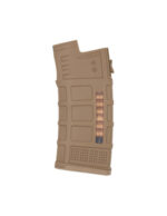 Battleaxe Mid-cap 80bbs PMAG type magazine for AUG AEG - Tan