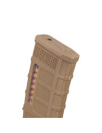Battleaxe Mid-cap 80bbs PMAG type magazine for AUG AEG - Tan - obrazek 3