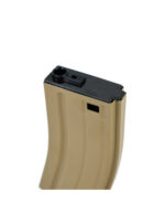 Battleaxe Mid-cap metal STANAG type magazine for M4 AEG - Tan - obrazek 2