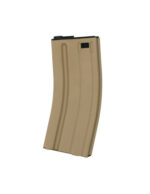 Battleaxe Mid-cap metal STANAG type magazine for M4 AEG - Tan