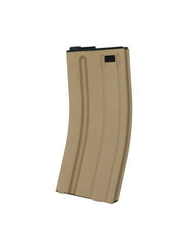 battleaxe-mid-cap-metal-stanag-type-magazine-for-m4-aeg-tan Battleaxe Mid-cap metal STANAG type magazine for M4 AEG - Tan - obrazek 1