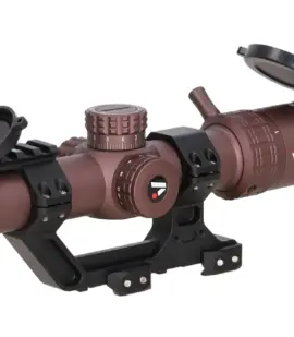 asgbox.pl - Luneta VictOptics LPVO Luna S6 1-6x24 + Jednoczęściowy Montaż - Brązowy