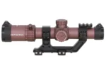 Luneta VictOptics LPVO Luna S6 1-6x24 + Jednoczęściowy Montaż - Brązowy - obrazek 4