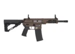 asgbox.pl - Karabinek ASG Specna Arms SA-F04 FLEX™ ETU - Full Dark Brown reciver and handguard G2-BLDC