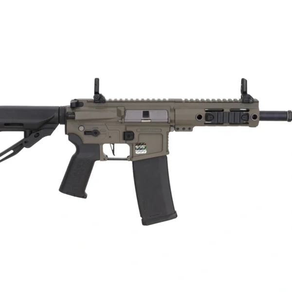 asgbox.pl - Karabinek ASG Specna Arms SA-F04 FLEX™ ETU - Full Olive reciver and handguard G2-BLDC