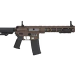 asgbox.pl - Karabinek ASG Specna Arms SA-F05 FLEX™ ETU -  Full Dark Brown reciver and handguard G2-BLDC