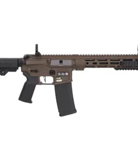 asgbox.pl - Karabinek ASG Specna Arms SA-F05 FLEX™ ETU -  Full Dark Brown reciver and handguard G2-BLDC